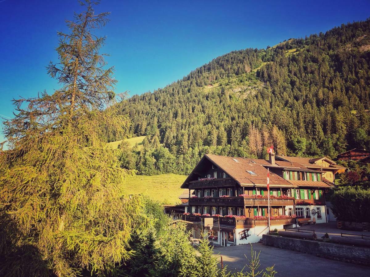 Family B&B Le Vieux Chalet Chateau-d'Oex Exterior foto